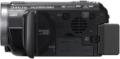 Actual product image Panasonic HDC-SD600-K, Full-HD Flash Camcorder, Black