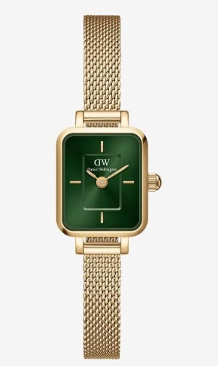 Produktbild Daniel Wellington Quadro Mini Evergold Emerald Gold (Analoguhr, 15.50 mm)