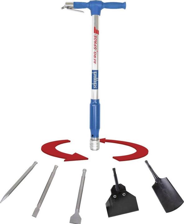 Produktbild Scheppach Druckluftuniversalwerkzeug Aero2Spade