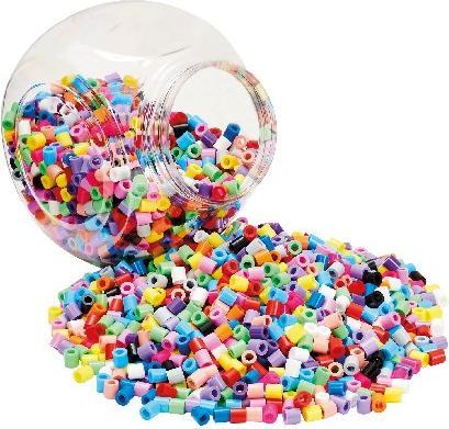 Immagine prodotto Hama Perlen Strijkkralenset in Pot Maxi - Pastelmix, 2000st.