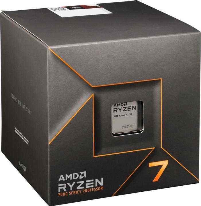Actual product image AMD Ryzen 7 7700 (AM5, 3.80 GHz, 8 -Core)