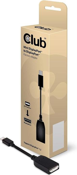 Produktbild Club 3D Mini DisplayPort zu (DP, 10 cm)