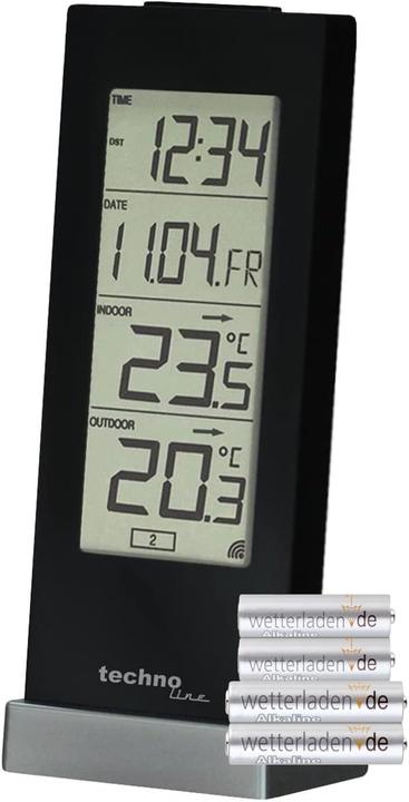 Immagine prodotto Technoline Digitale Wetterstation WS 9767 mit Funkuhr