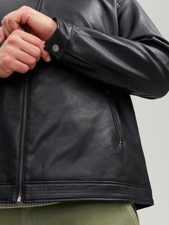 Produktbild Jack & Jones Kunstleder Plus Size Jacke (6XL)