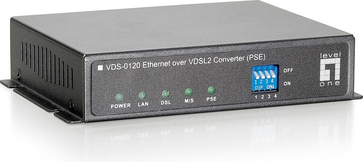 LevelOne VDS-0120: Media Convert. RJ45-DSL (Media converter)