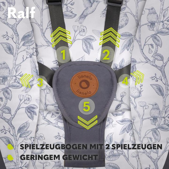 Immagine prodotto Lionelo 2-in-1 Babywippe und Liegestuhl - Ralf