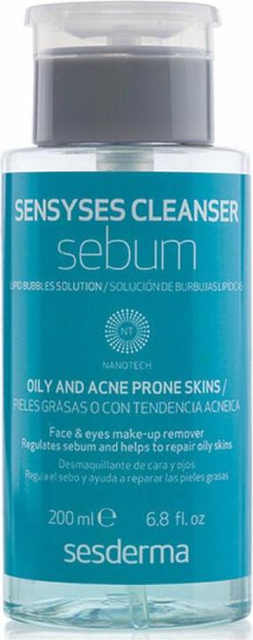 Actual product image Sesderma Sensyses Cleanser Sebum (Cleansing lotion, 200 ml)