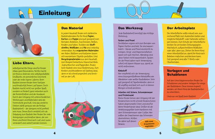 Actual product image Bastelbuch für Kinder ab 2 Jahren (German, Elisabeth wooden apple, 2015)