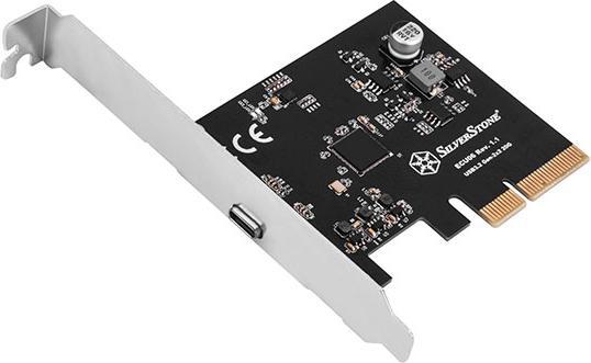 Produktbild Silverstone SST-ECU06, USB-C 3.2 Gen 2x2 Schnittstellenkarte - PCIe