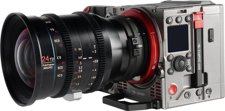 Actual product image Sirui Jupiter Set of 3 24mm/35mm/50mm T2 Macro Cine Full Frame Lens PL Mount (Arri PL, full size)
