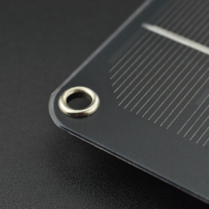 Actual product image DFRobot 5V 1A mono-crystalline solar panel 6W with USB connection (6 W, 0.12 kg)