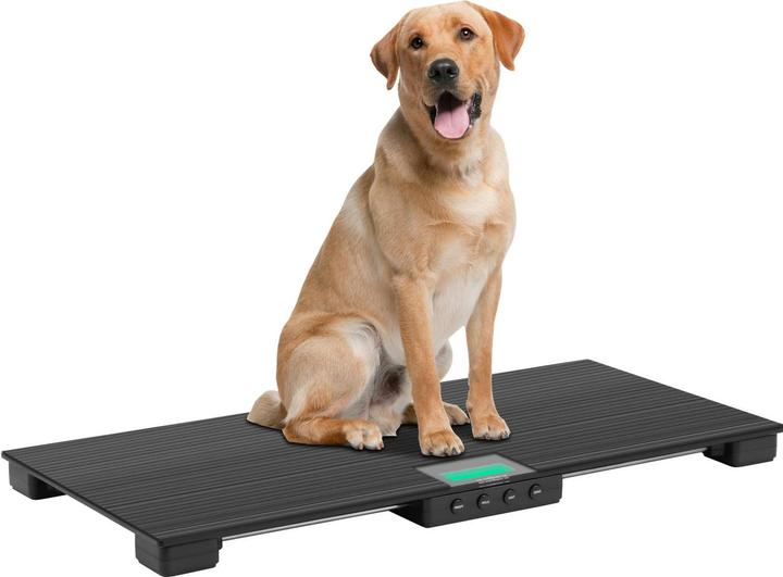 Produktbild Steinberg Digitale Tierwaage Bodenwaage Kleintierwaage Veterinärwaage 150 kg/50 g LCD USB