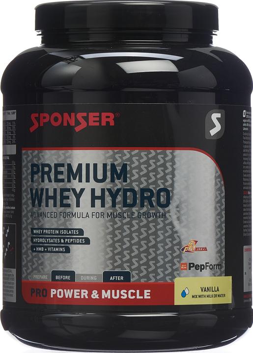 Image du produit Sponser Premium Whey Hydro (Vanille, 1 pcs, 850 g)