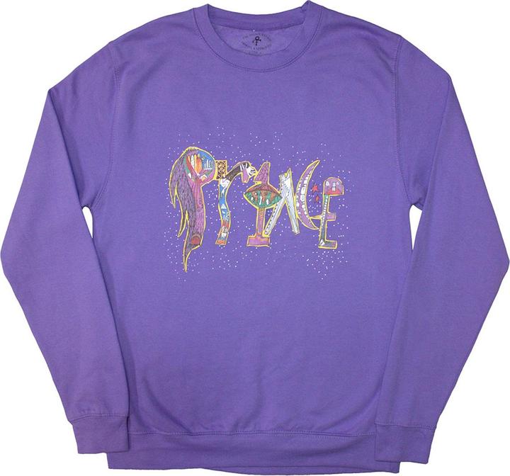 Actual product image Prince Unisex Adult 1999 Back Print Sweatshirt (L)