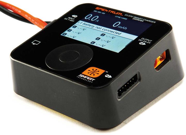 Produktbild Spektrum Ladegerät DC Smart S1200 DC Charger, 1x200W, iC3 Anschluss