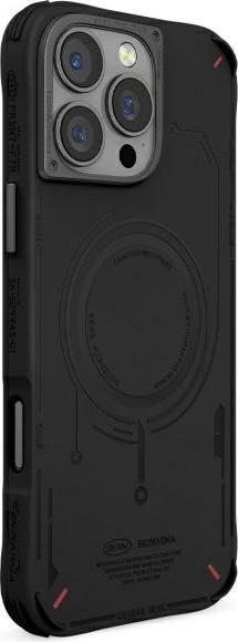 Actual product image Skinarma case Mecha iPhone 16 Pro 6.3" Magnetic Charging black (Apple iPhone 16 Pro)