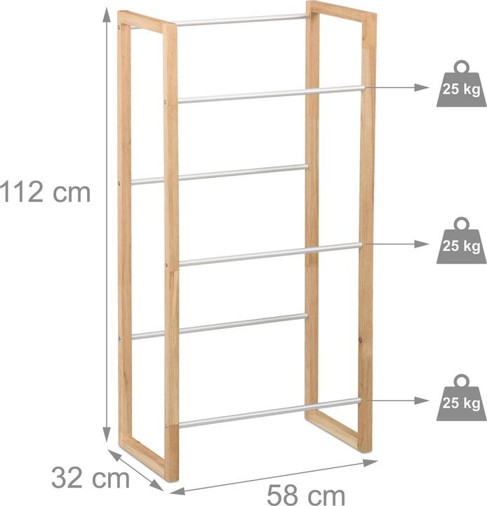Actual product image Relaxdays Beverage crate rack