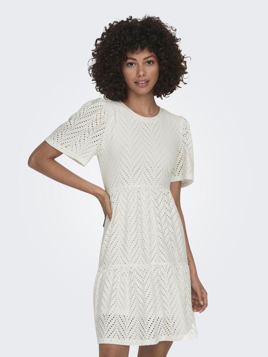 Actual product image JdY Broderie Anglaise Dress with Short Sleeves (M)