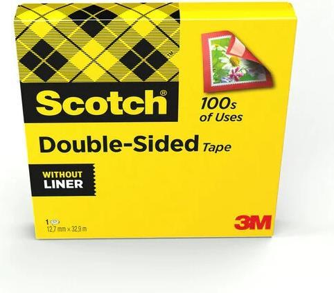 Actual product image Scotch Double-sided adhesive tape 665 without protective film (12 mm)