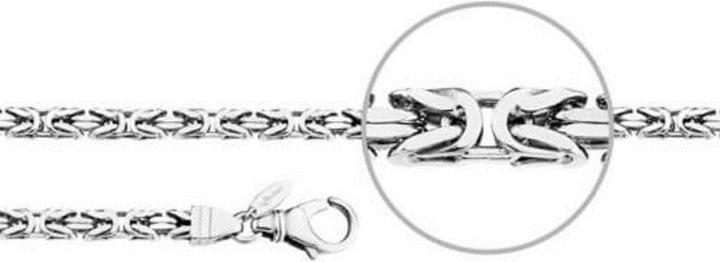 Der Kettenmacher Königsarmband (21 cm, Silber)