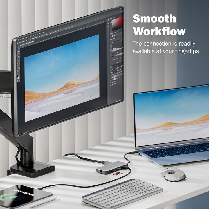 Produktbild Digitus USB-C Docking Station, 7-Port (USB-C, 7 Ports)