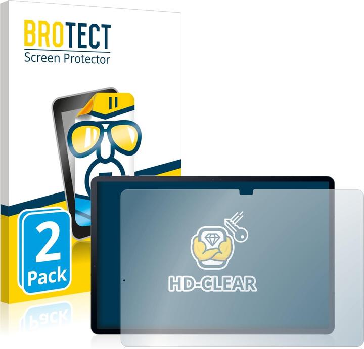Actual product image BROTECT Screen Protector Clear (2 Piece, Galaxy Tab S7 Plus 5G 2020)