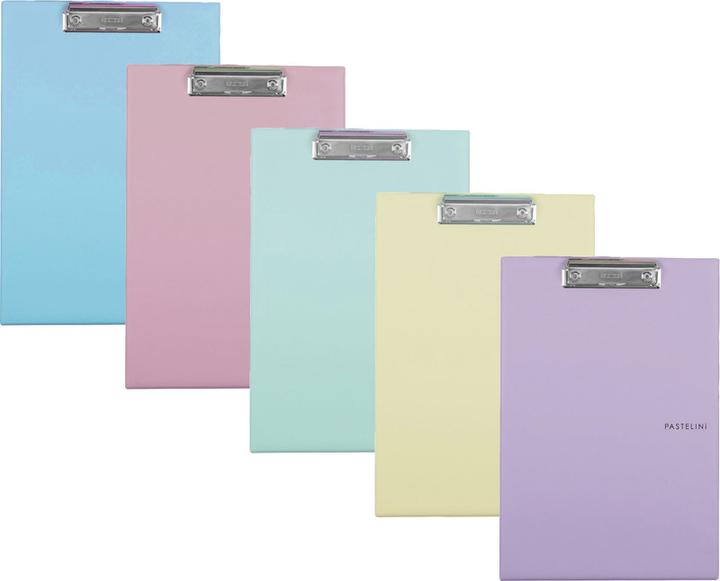 Produktbild Pastelini Klemmplatte Kunststoff PVC rosa (21 x 30 cm)