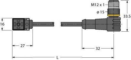 Actual product image Turck Valve connector