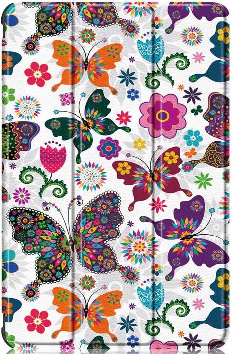 Actual product image Cover-Discount Galaxy Tab A8 10.5 - Tri-fold Smart Case Butterflies (Galaxy Tab A8)