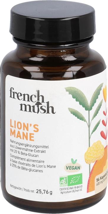 French mush Criniera di Leone (56 Pezzo/i, Pillole, 25.76 g)