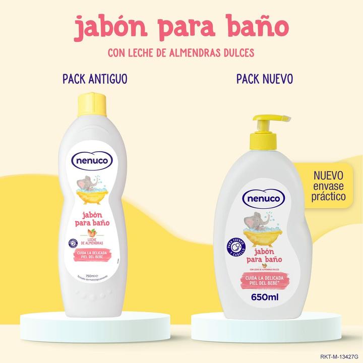 Immagine prodotto Nenuco Sapone liquido idratante 650ml (Sapone liquido, 650 ml)