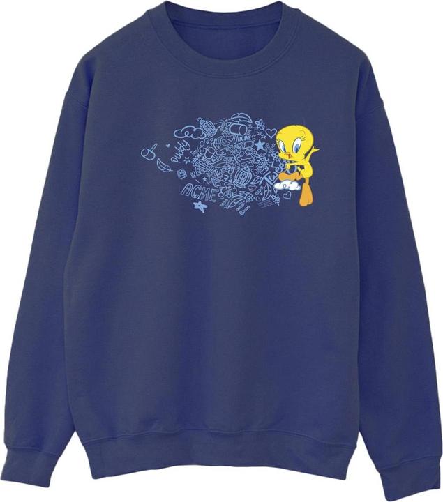 Looney Tunes ACME Doodles Tweety Sweatshirt (L)