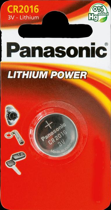 Produktbild Panasonic Lithium Power CR1620 (1 Stk., CR1620, 75 mAh)