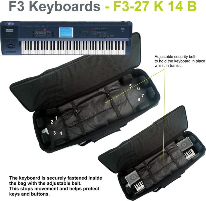 Image du produit Fusion Sac pour clavier 14 (Clavier)