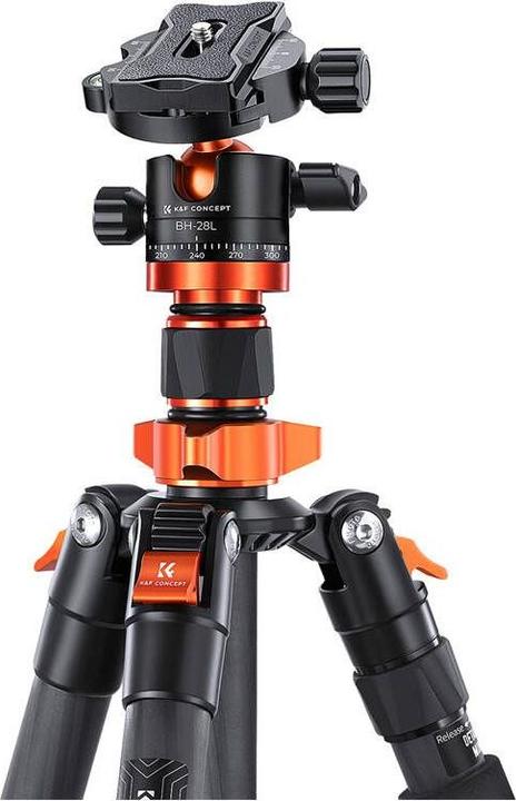Actual product image K&F Concept Concept Tripod SA255C1 (Carbon)