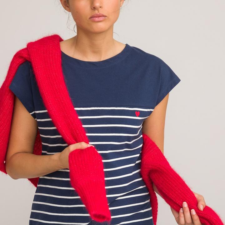 Produktbild La Redoute Collections Gestreiftes Nachthemd (42)