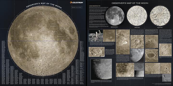 Produktbild Celestron Moon Map