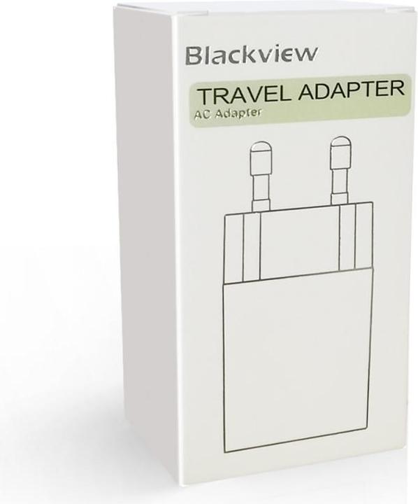 Produktbild Blackview - Adaptateur Secteur USB Type-C (Charge rapide 18W) - Blanc - Emballage Original (18 W)
