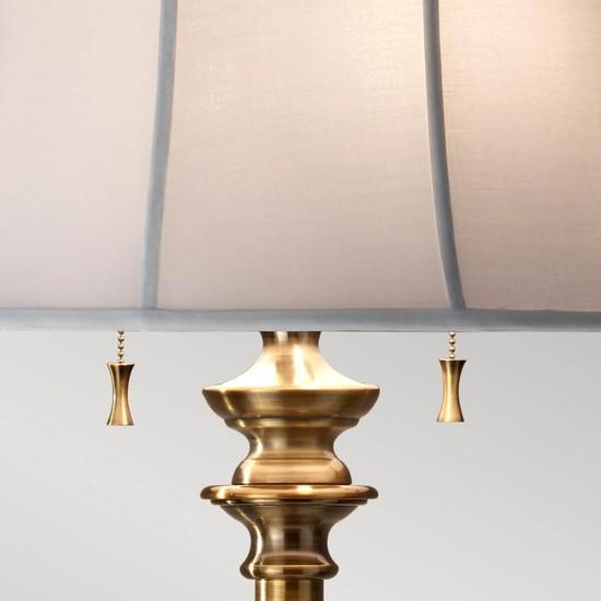 Produktbild Elstead Lighting Stateroom Stehleuchte E27 2-fach Bali-Messing (E27)