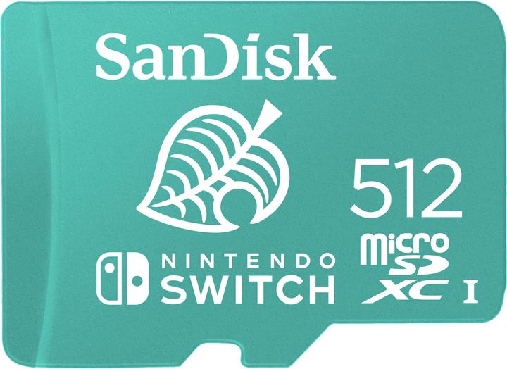 Productafbeelding SanDisk Nintendo Switch Card (512 GB, microSDXC, U1, UHS-I)
