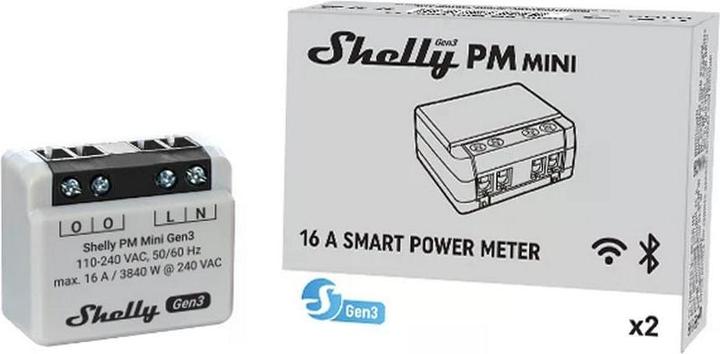 Produktbild Shelly PM Mini Gen3 x2