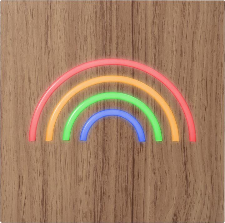 Actual product image Colorblock Luminous speaker (6 h, Without external power source)