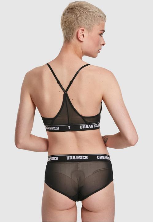 Image du produit Urban Classics Ladies Triangle Tech Mesh Logo Bra (M)