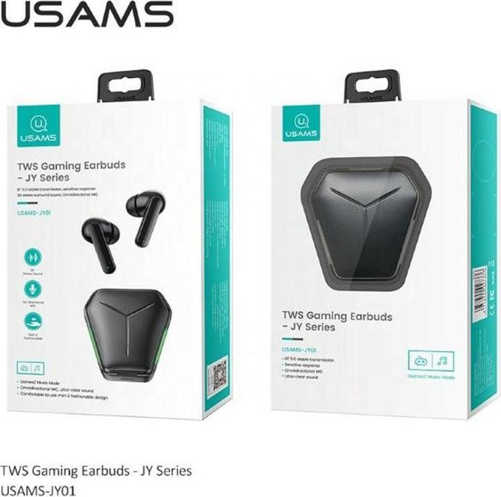 Actual product image Usams Gaming Earbuds JY Series (Wireless)