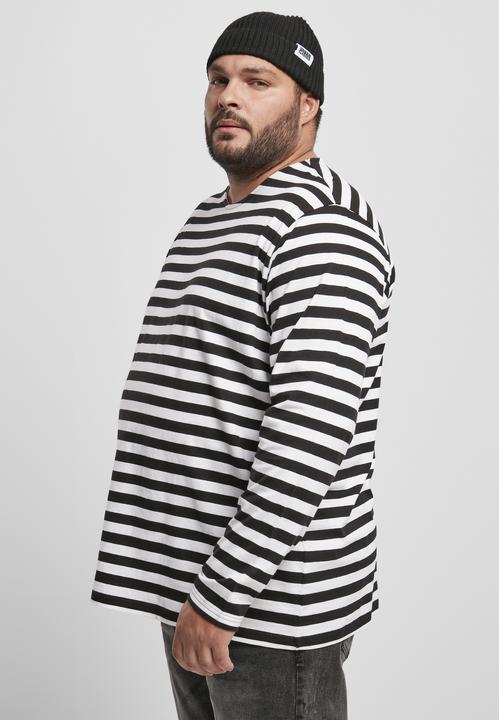Produktbild Urban Classics Regular Stripe LS (5XL)