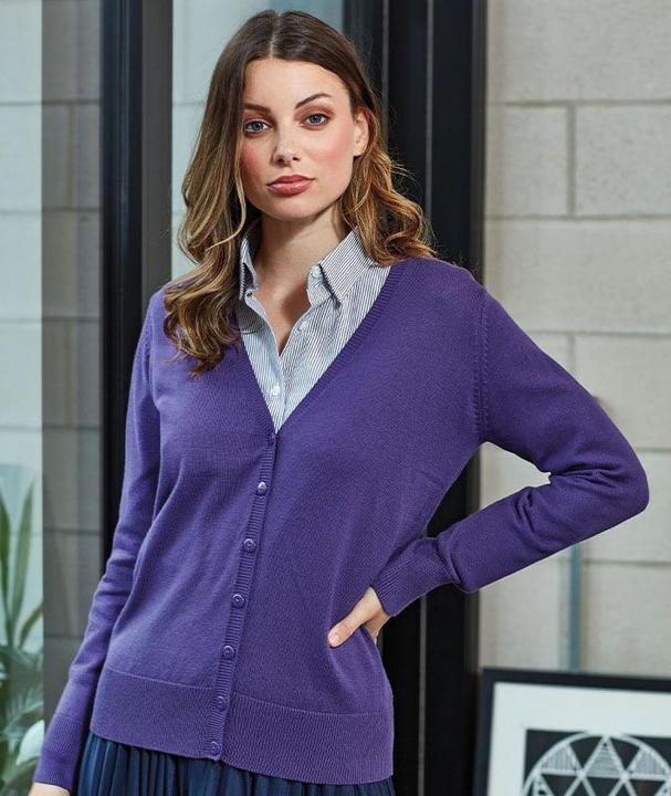 Produktbild Premier Strickweste mit Knopfleiste (34 D)