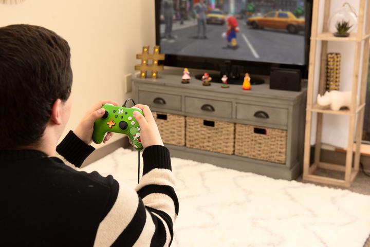 Actual product image PowerA Wired Controller - Yoshi Edition (Switch)