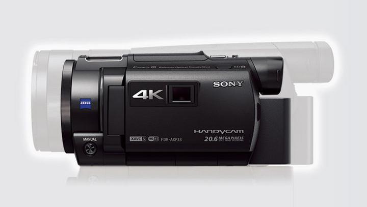 Immagine prodotto Sony FDR AXP33 4K Handycam con proiettore incorporato (8.29 Mpx, 25p, 10 x)