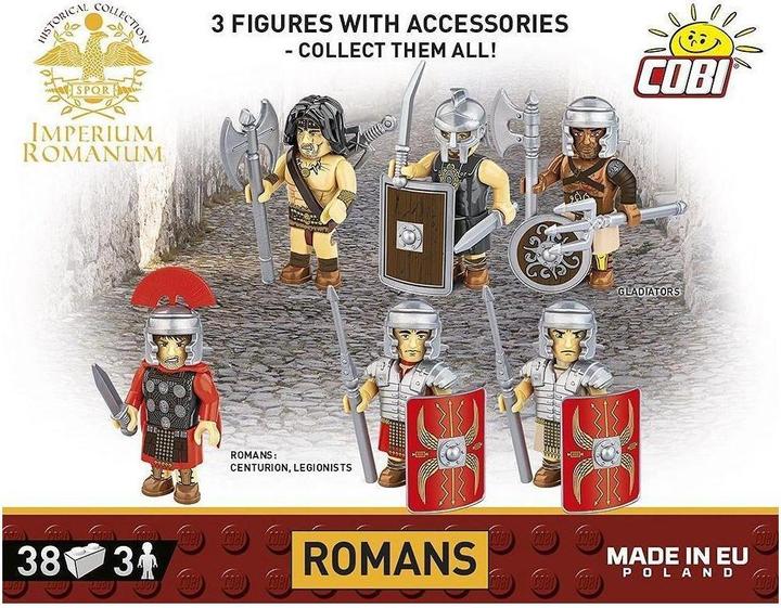 Actual product image Cobi Imperium Romanum blocks - Romans 3 figures