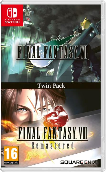 Produktbild Square Enix Final Fantasy 7+8 Twin Pack -UK- (Switch)